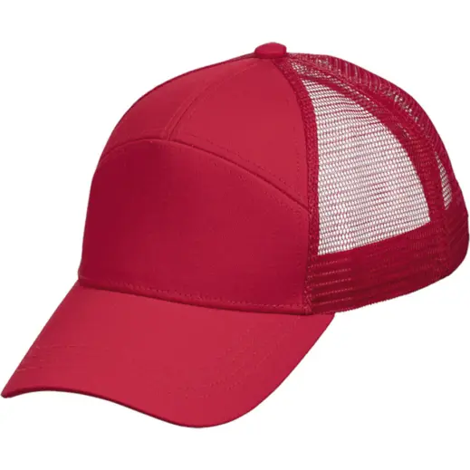 Barron Trucker Cap With Mesh Red